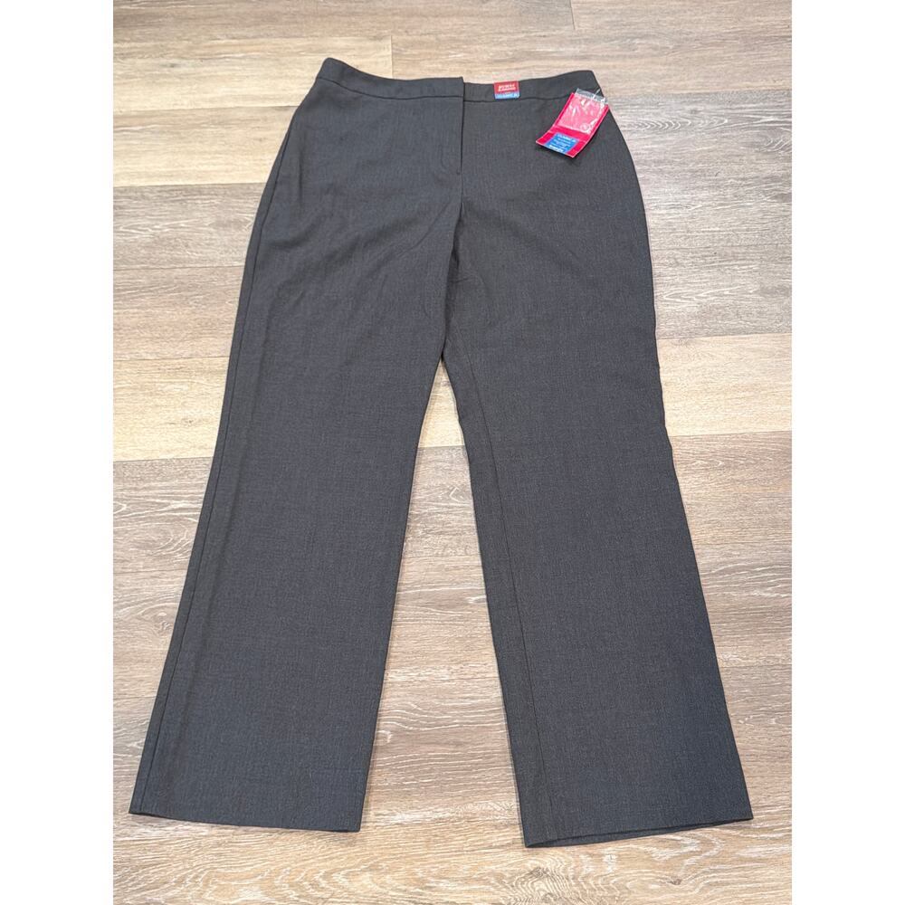 212 Collection Dark Gray Women's Pants Classic Fit 12 Average